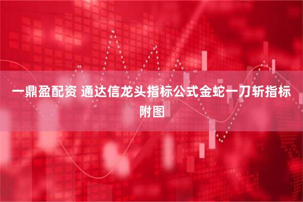 一鼎盈配资 通达信龙头指标公式金蛇一刀斩指标附图